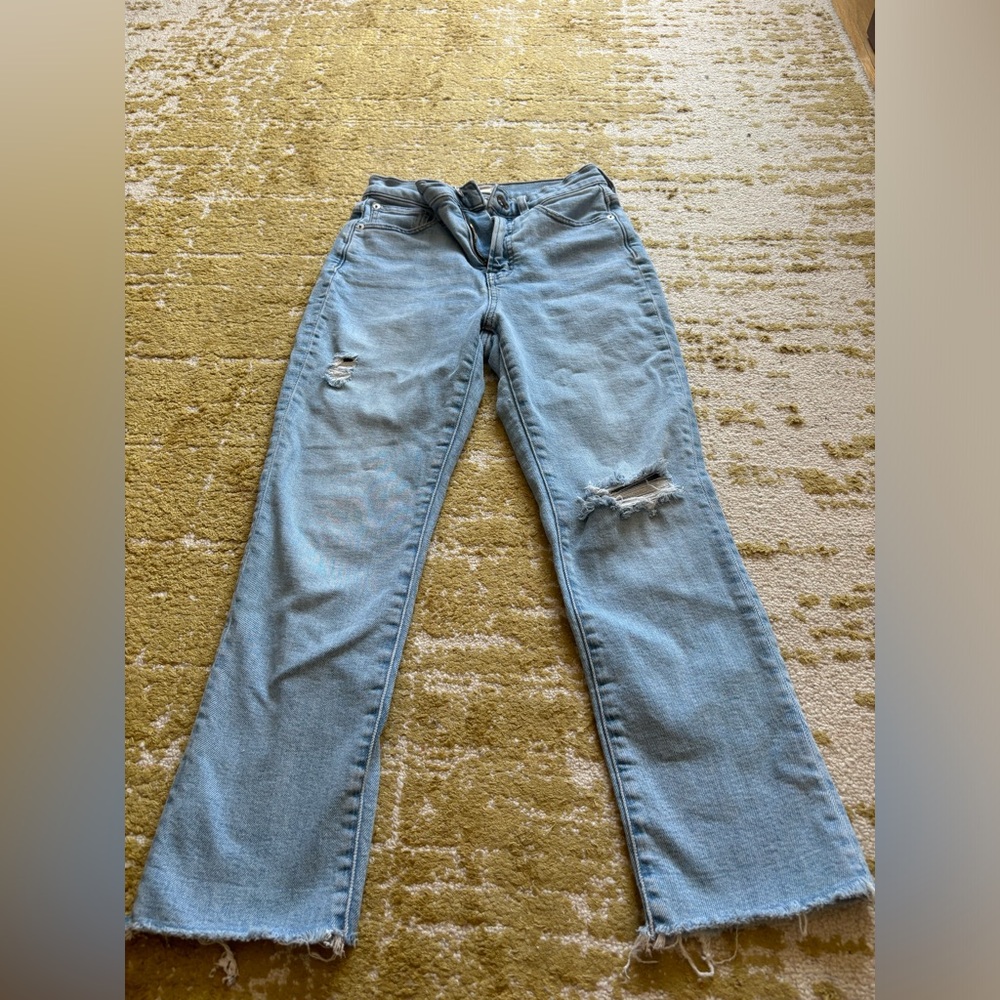 Madewell jeans. “The perfect vintage Jean”